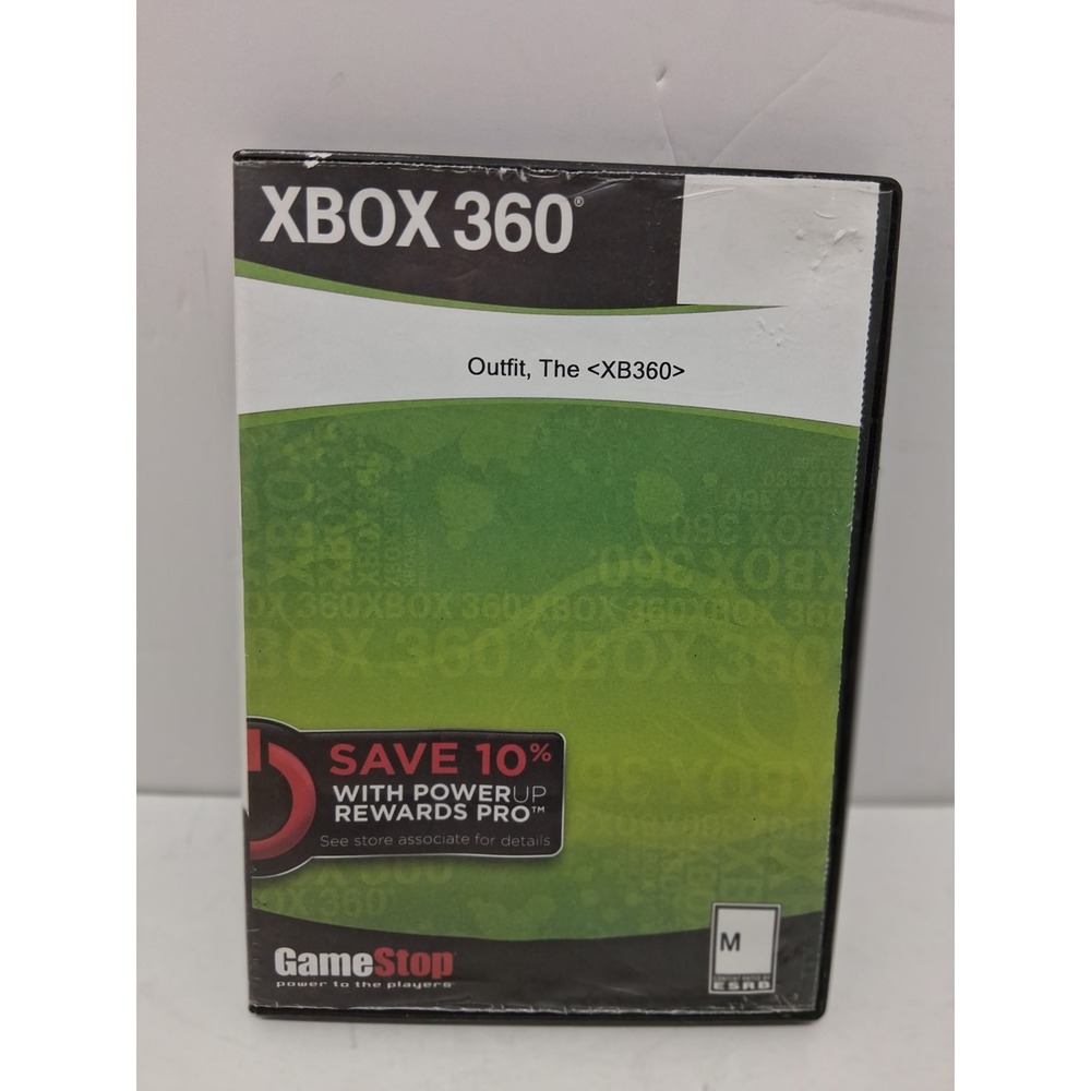 The Outfit Xbox 360 Game Relic Entertainment WWII Tactical Action GameStop Case